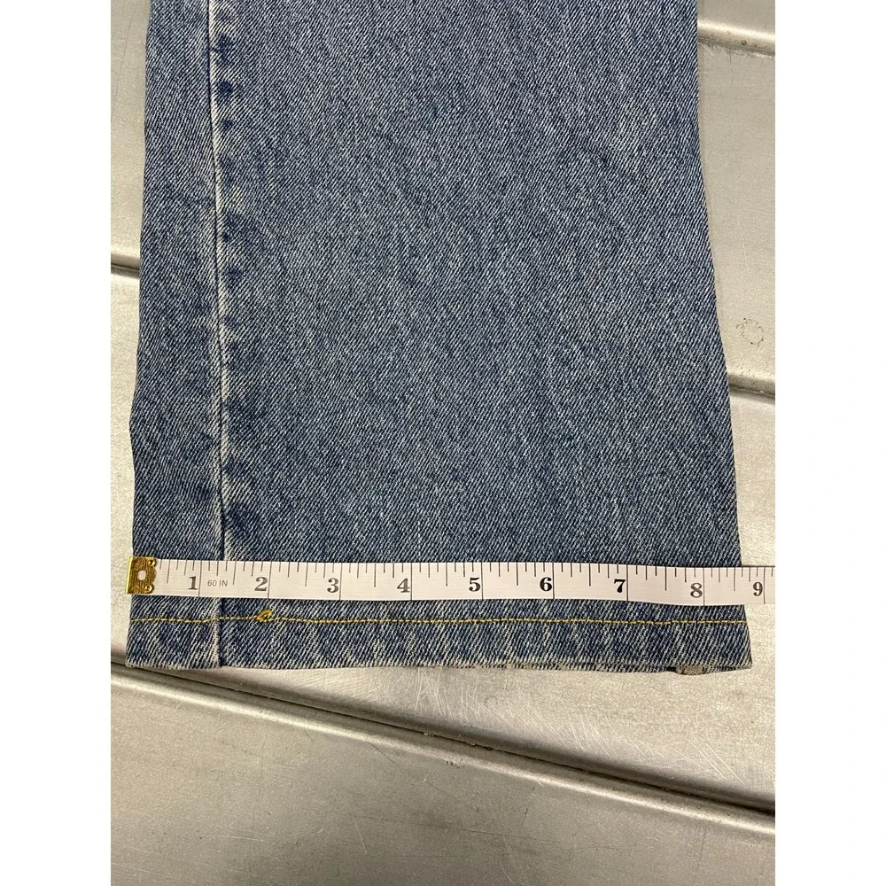 VTG Levis 516 Slim Fit Jeans‎ Mens 36X26 Blue Light/Medium Wash Denim Straight